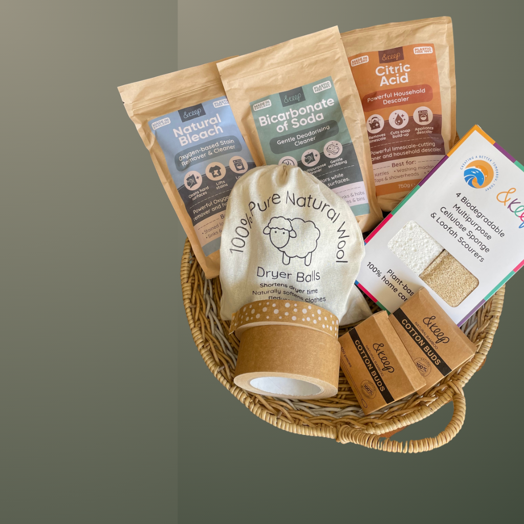 Andkeep plastic free home and cleaning essentials. Non toxic, cruelty free, vegan friendly