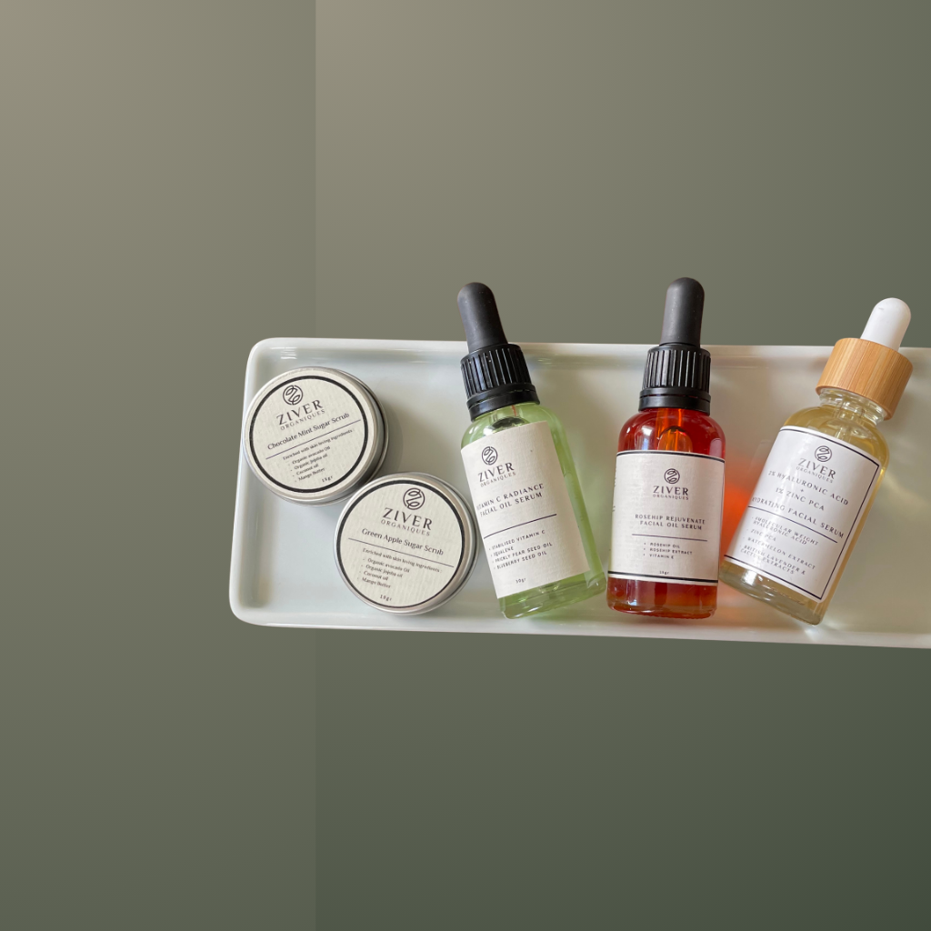 Ziver Organiques moisturisers - science based, cruelty free, vegan