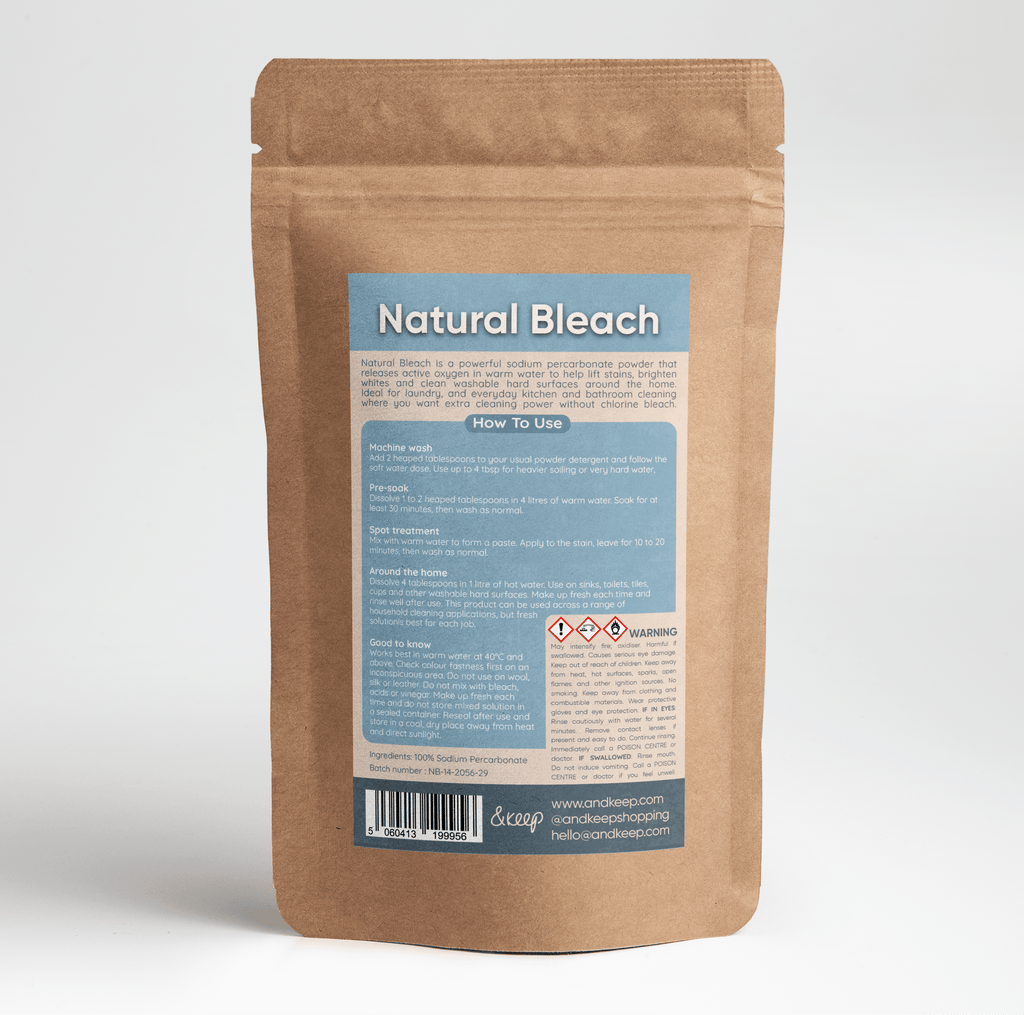 Natural Bleach Oxygen Laundry & Cleaning Powder