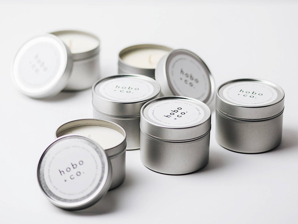 'Thank You' Scented Soy Travel Tin Candle