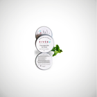Chocolate mint lip scrub in a metal tin. Cruelty free vegan science based