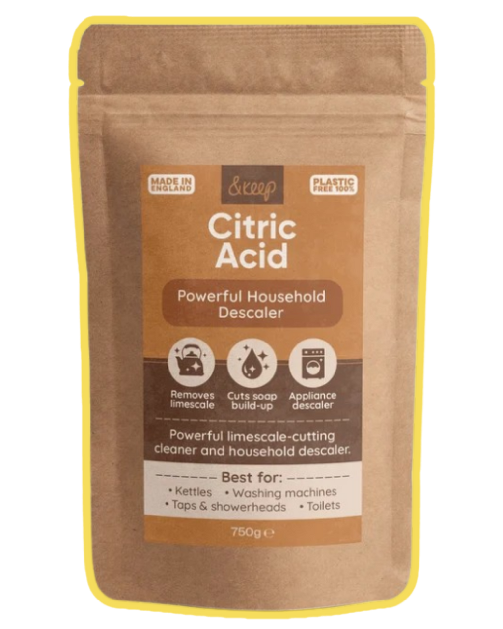 Citric Acid Limescale Remover & Descaler