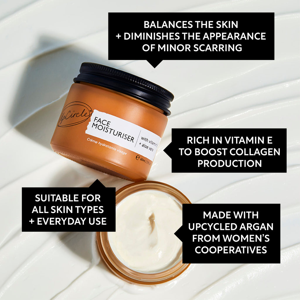Face Moisturiser - Vitamin E & Aloe Vera