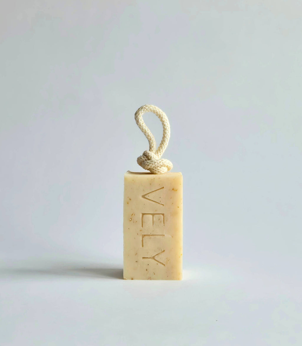 Classic Twist Oatmeal Soap on a Rope