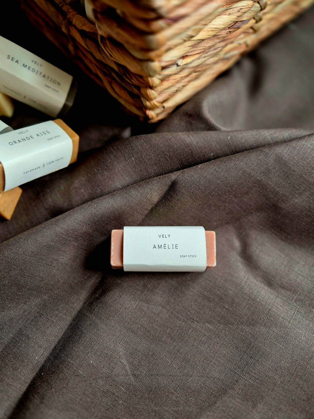 Amélie Pink Clay Guest Soap