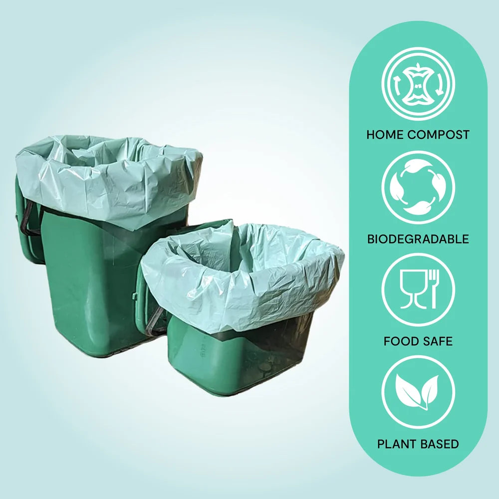 Compostable Kitchen Bin Liners - Super Strong