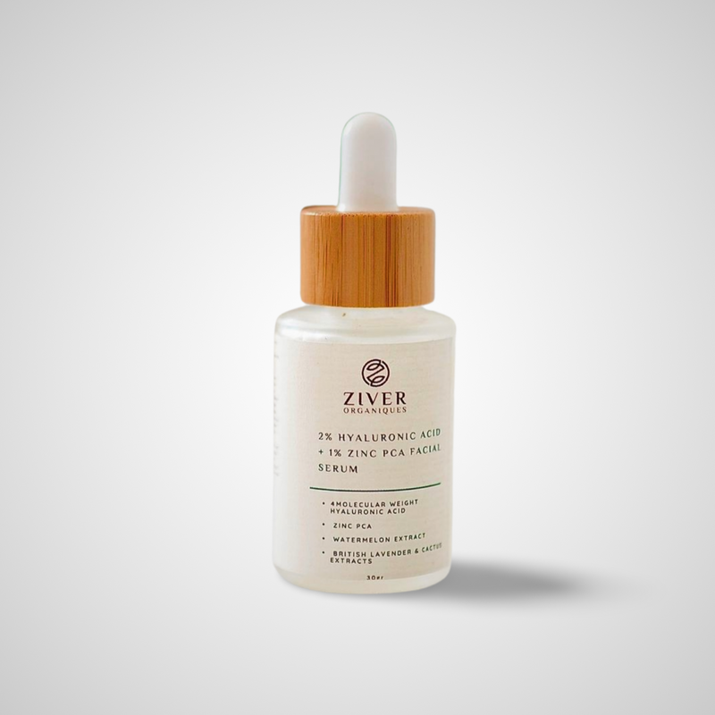 Hyaluronic Acid Hydrating Face Serum with Zinc